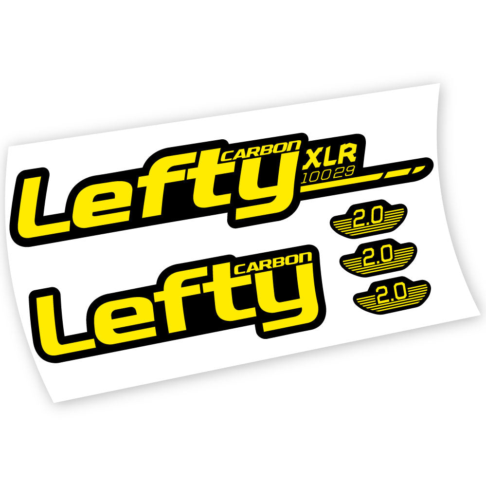Stickers Cannondale Lefty Carbon compatibles Autocollants fourche