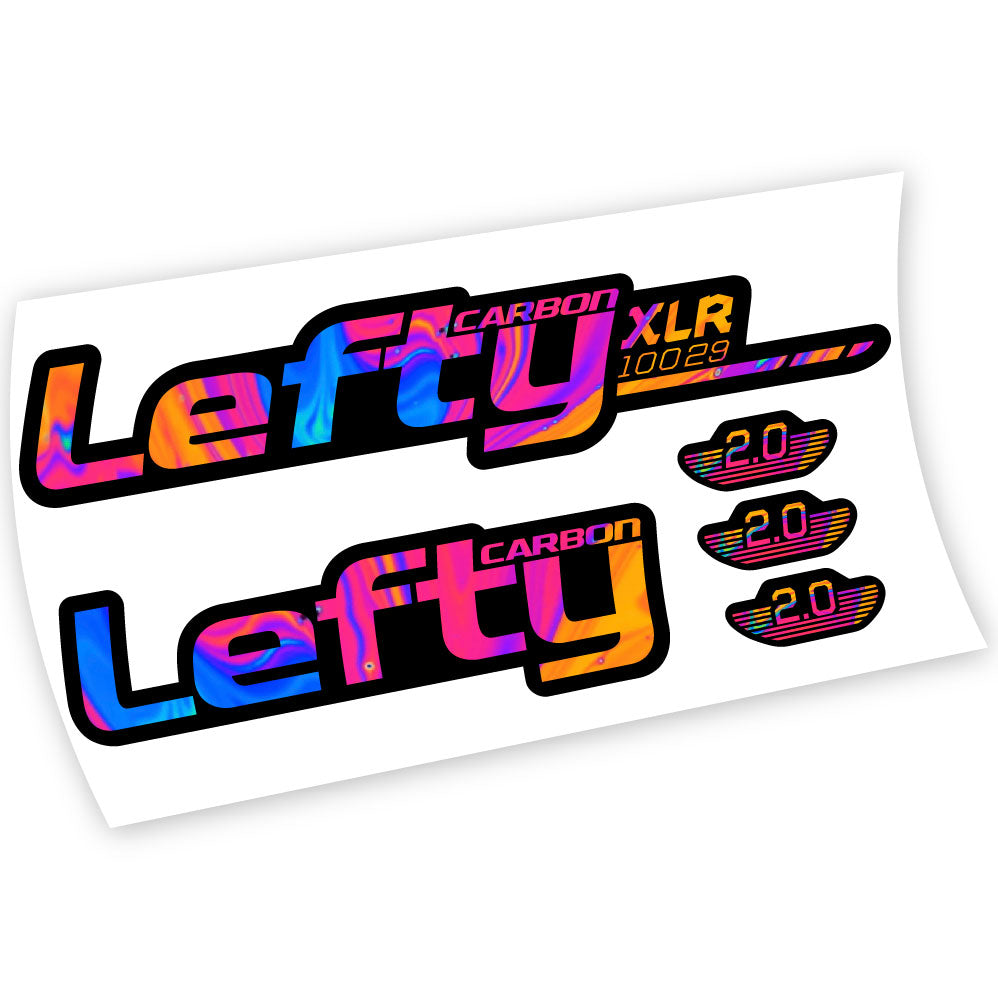 Stickers Cannondale Lefty Carbon compatibles Autocollants fourche