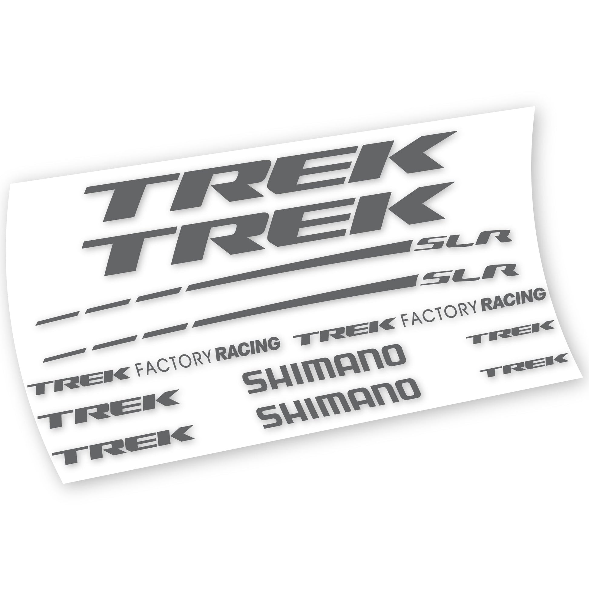 Stickers Trek Factory Racing Team compatibles Autocollants cadre