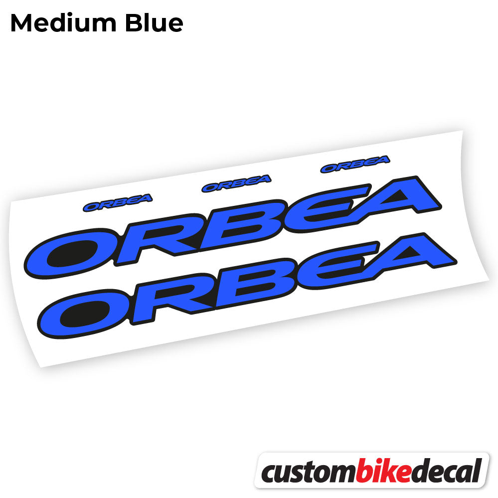 Medium Blue decal for Orbea Oiz 2020 Square frame – bike sticker vinyl