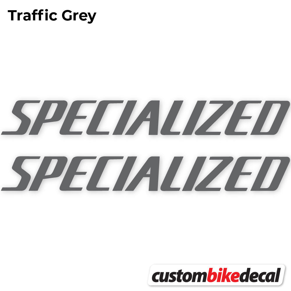 Trafc Grey decal for Specialized Square frame – bike sticker vinyl