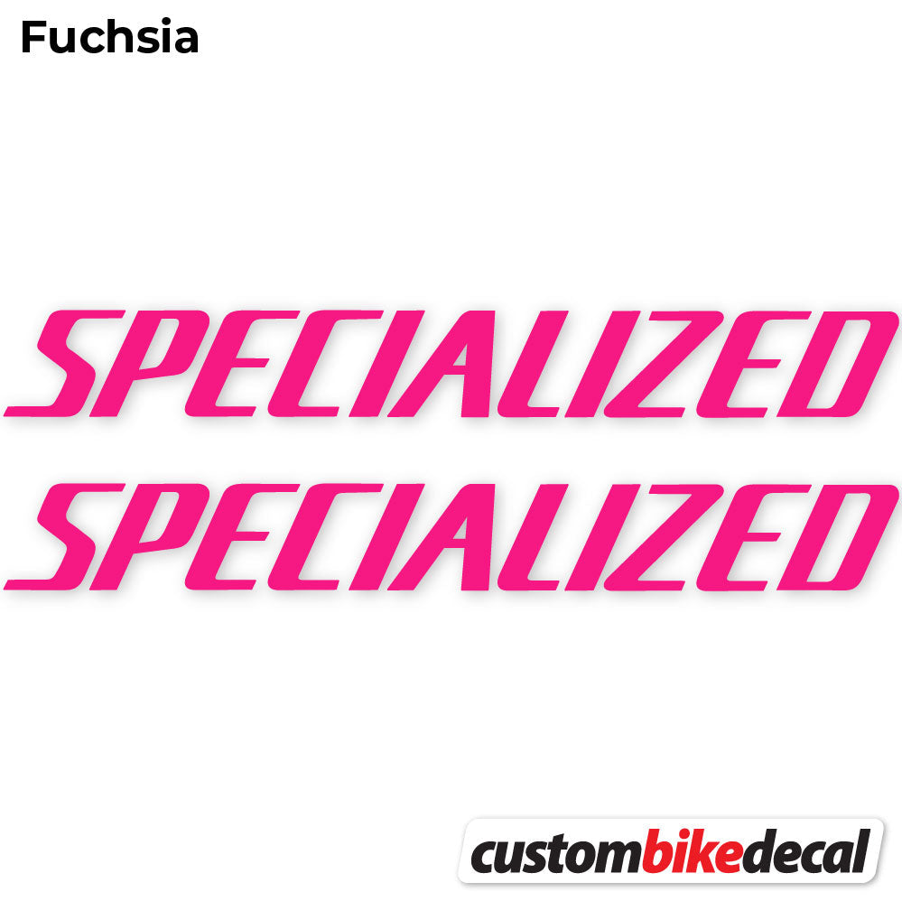 Fuchsia decal for Specialized Square frame – bike sticker vinyl