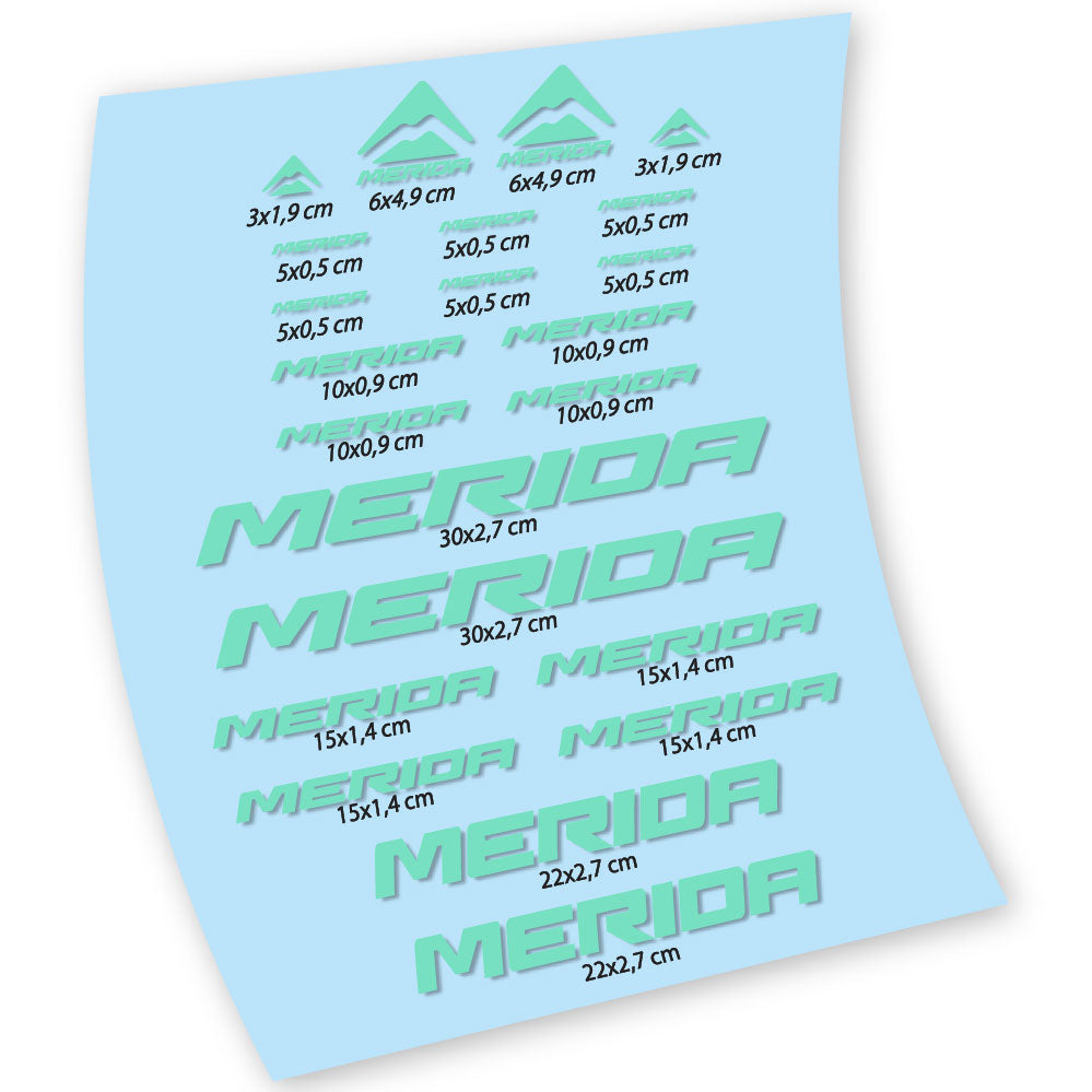 Stickers Merida. compatibles Autocollants cadre