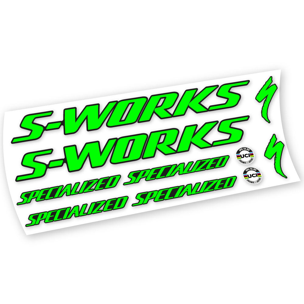 Stickers Specialized SWorks Tarmac SL7 2021 2023 Road Vinyl Stickers Autocollants cadre Route