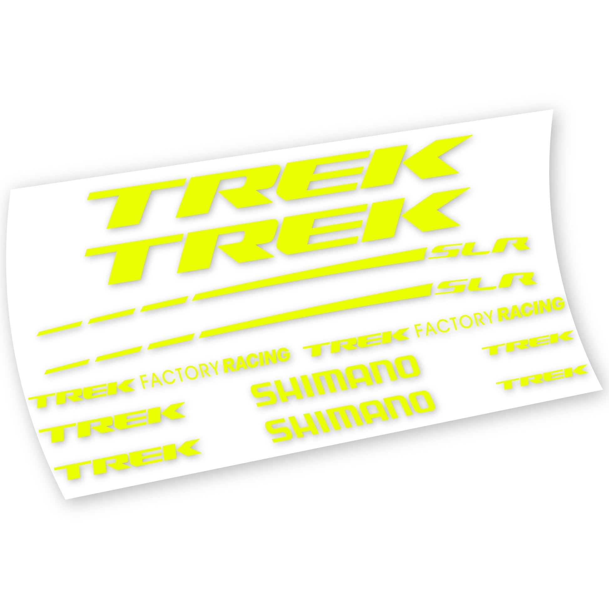 Stickers Trek Factory Racing Team compatibles Autocollants cadre