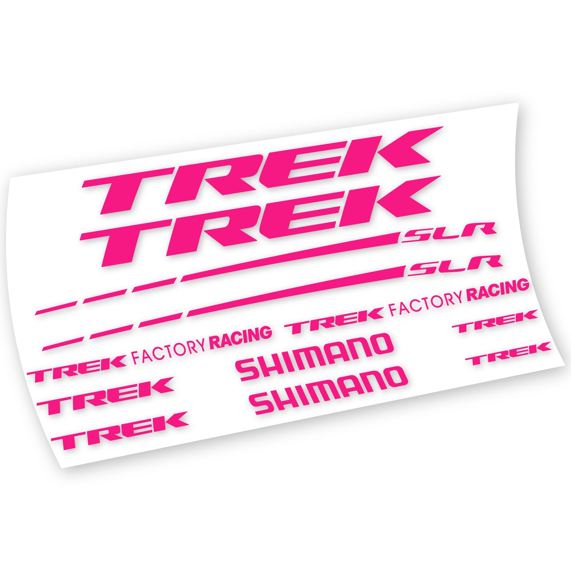Stickers Trek Factory Racing Team compatibles Autocollants cadre