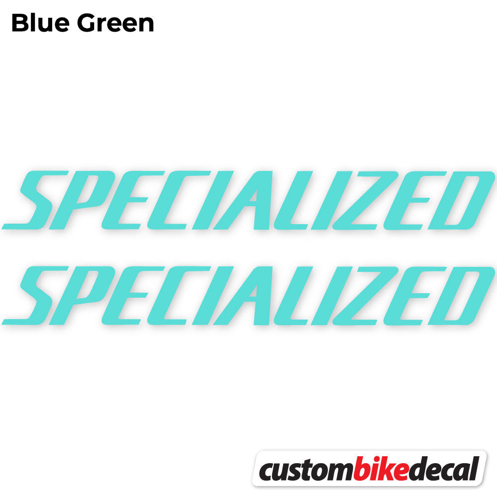 Blue Green decal for Specialized Square frame – bike sticker vinyl
