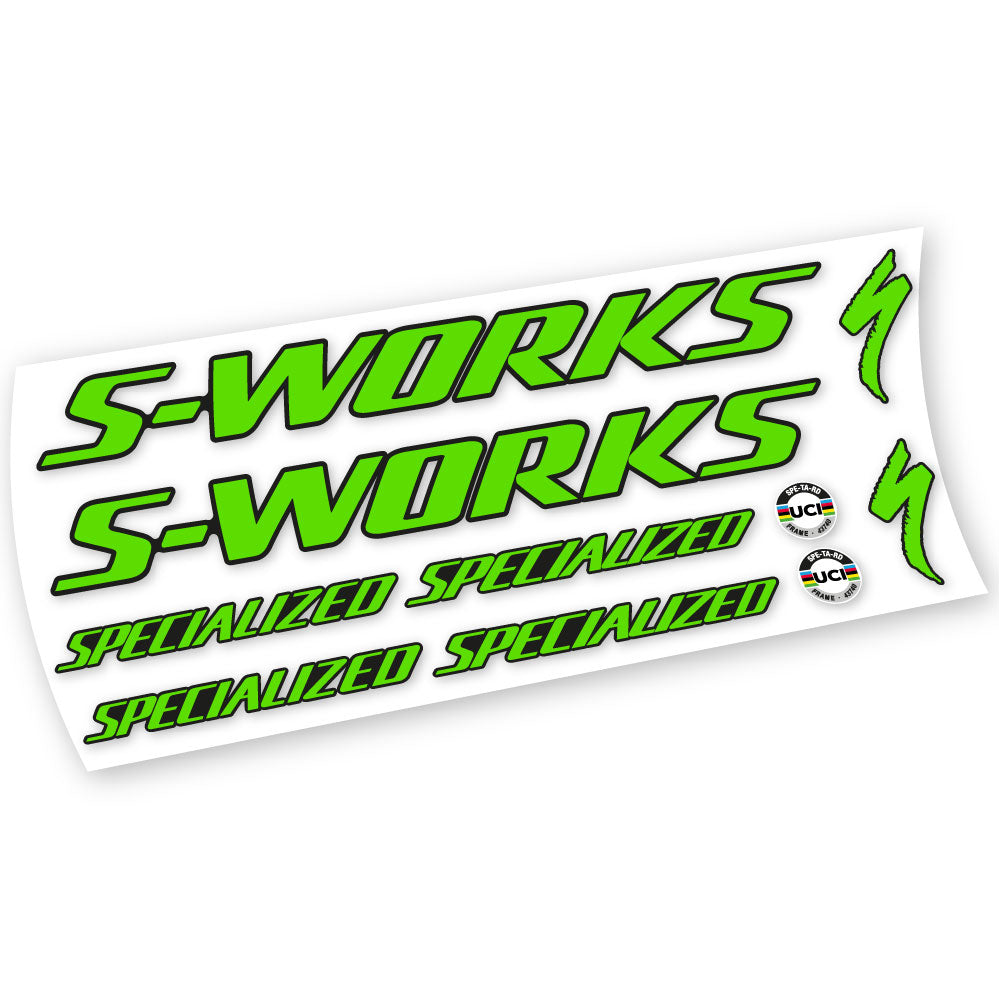 Stickers Specialized SWorks Tarmac SL7 2021 2023 Road Vinyl Stickers Autocollants cadre Route