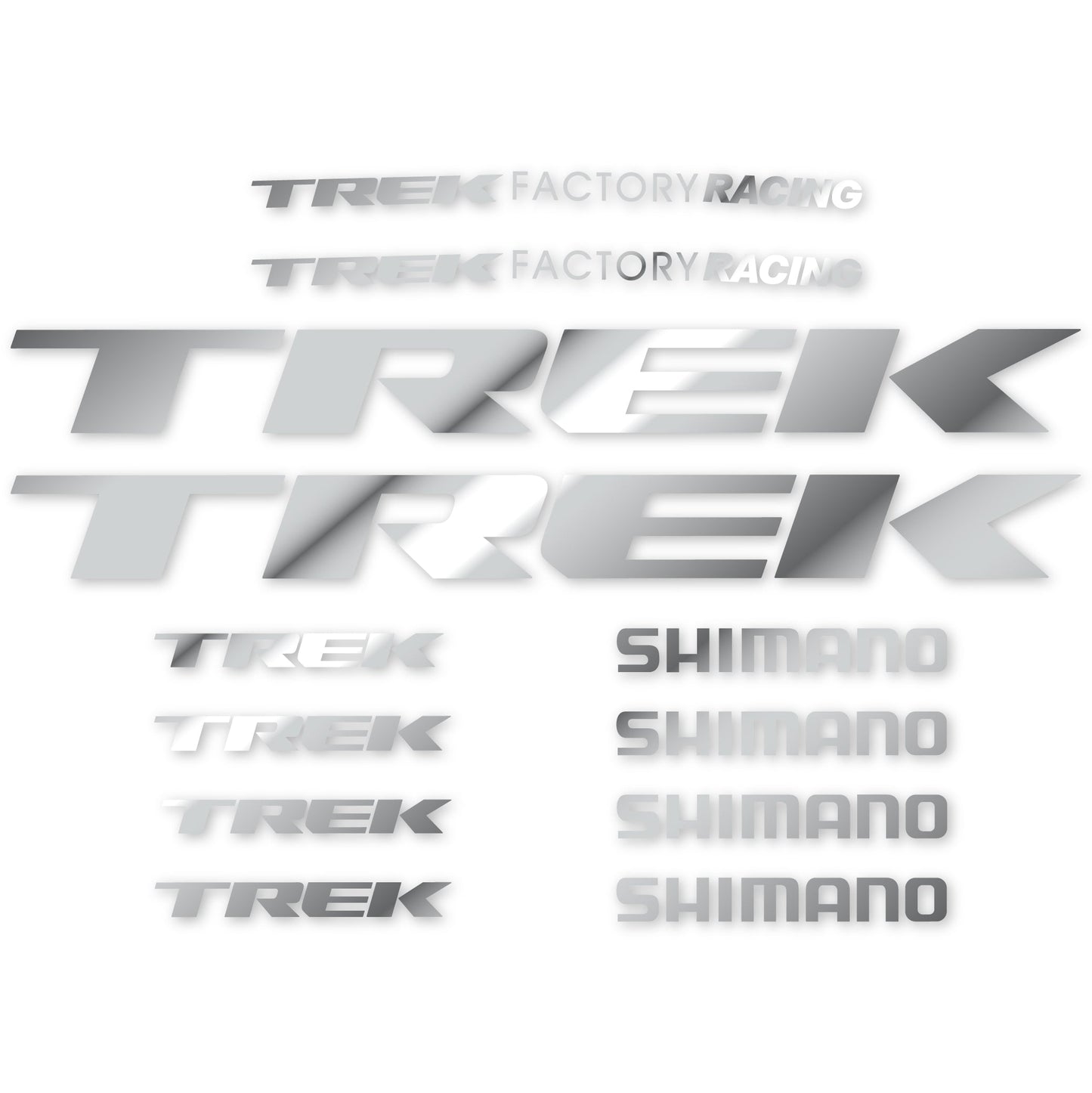 Stickers Trek Factory Racing Team compatibles Autocollants cadre