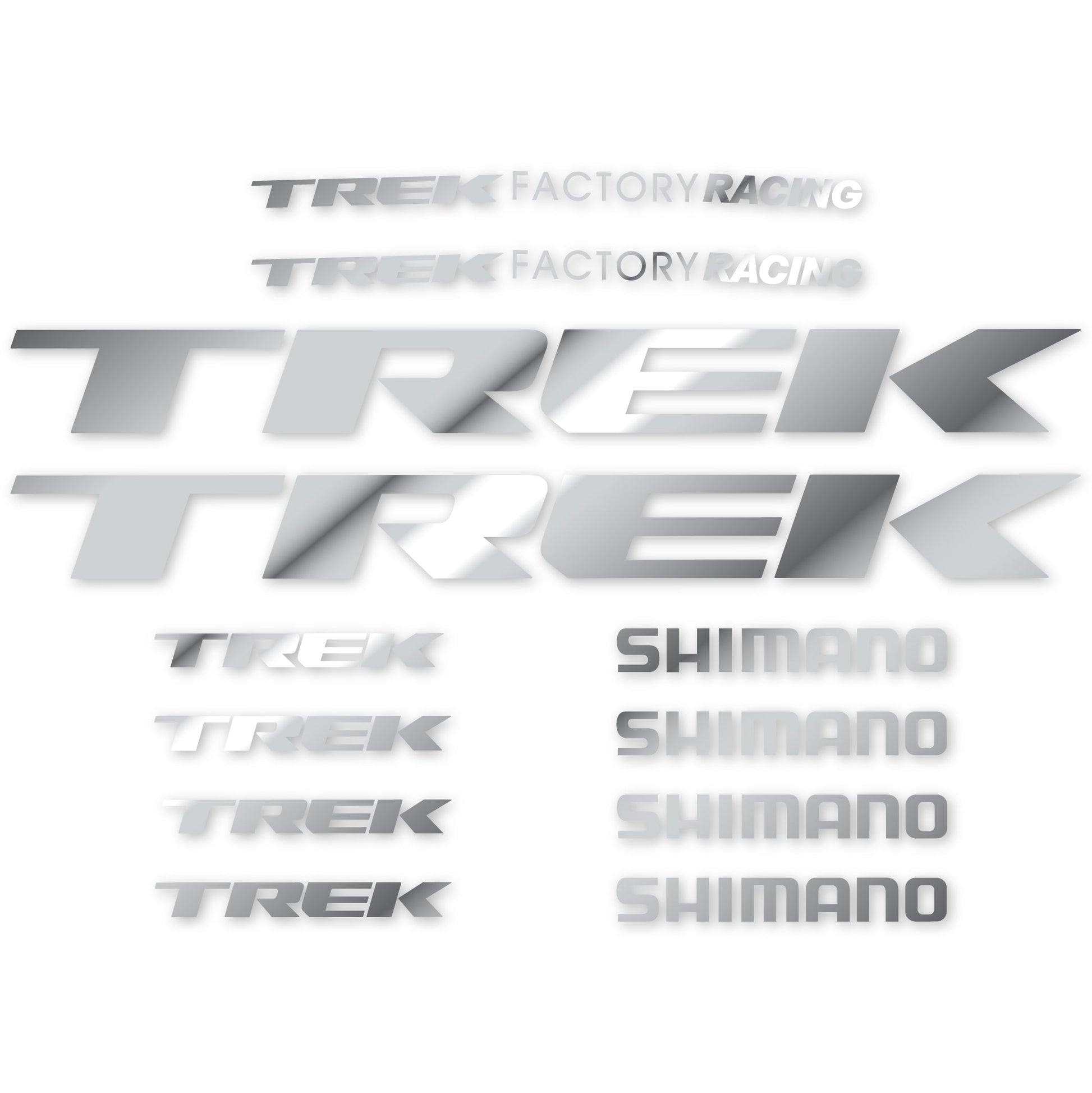 Stickers Trek Factory Racing Team compatibles Autocollants cadre