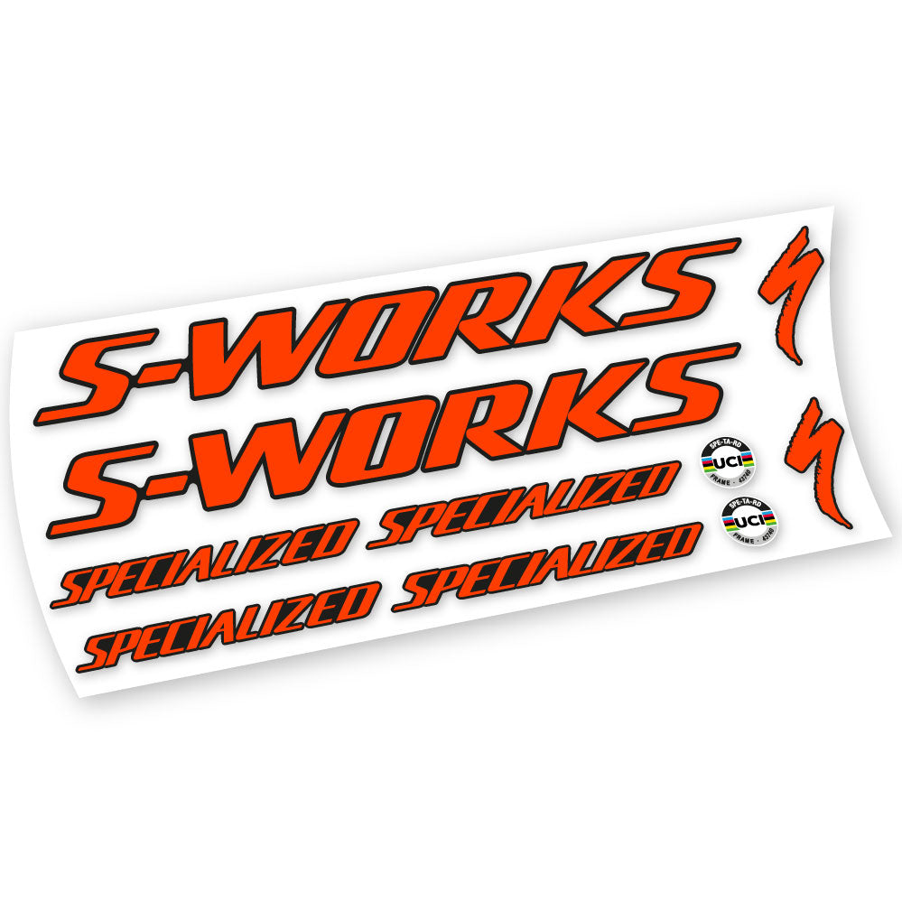 Stickers Specialized SWorks Tarmac SL7 2021 2023 Road Vinyl Stickers Autocollants cadre Route