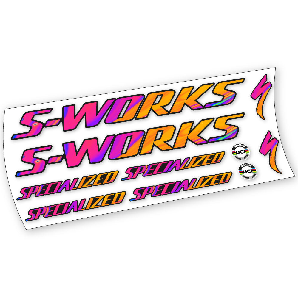 Stickers Specialized SWorks Tarmac SL7 2021 2023 Road Vinyl Stickers Autocollants cadre Route