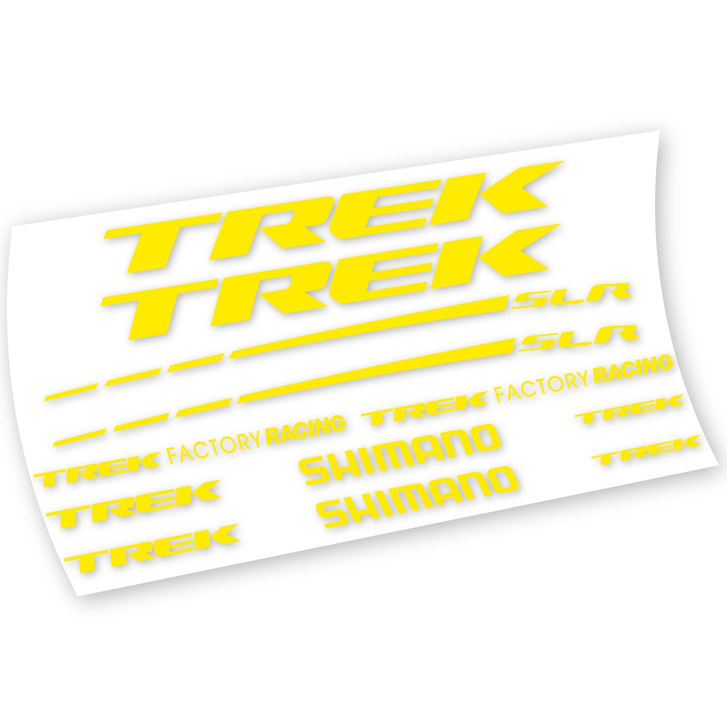 Stickers Trek Factory Racing Team compatibles Autocollants cadre