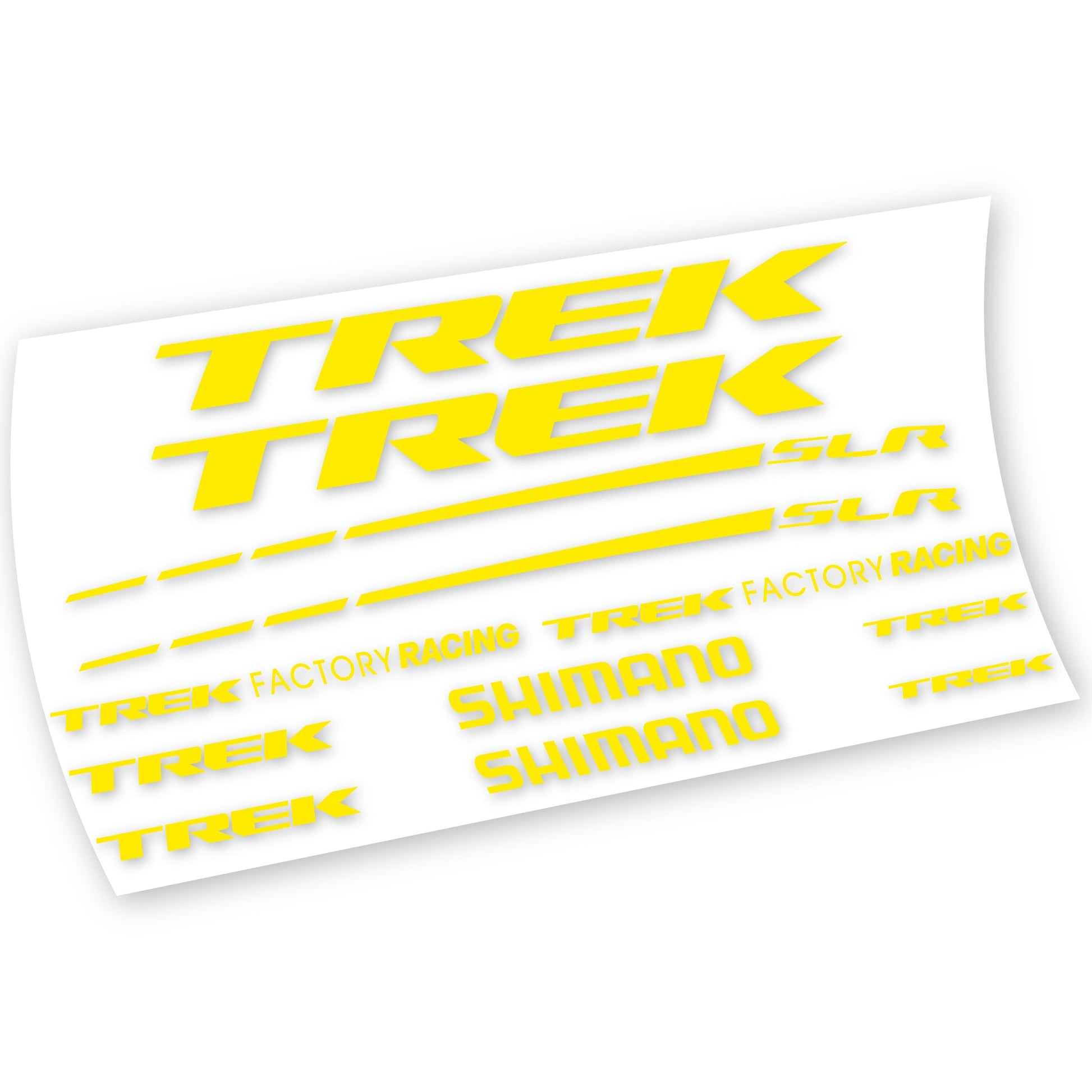 Stickers Trek Factory Racing Team compatibles Autocollants cadre
