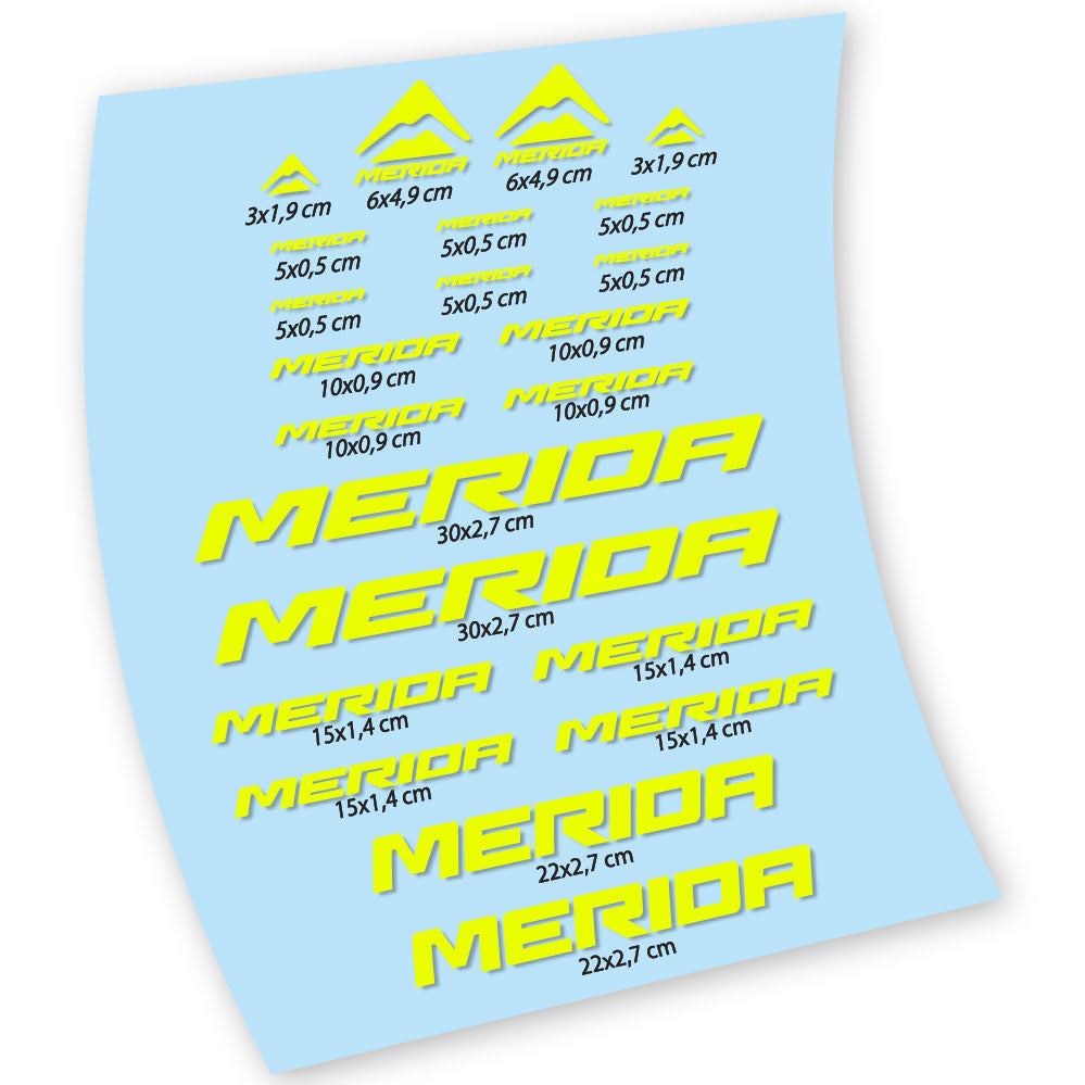 Stickers Merida. compatibles Autocollants cadre