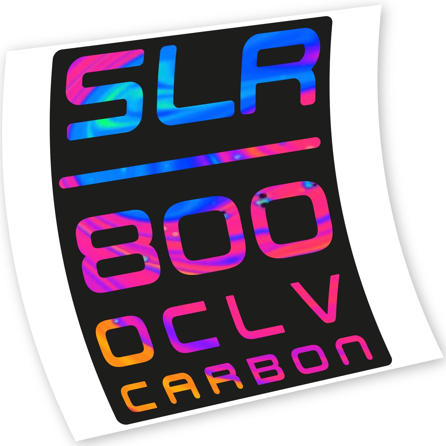 Stickers Trek SLR 800 OCLV Carbon compatibles Autocollants cadre