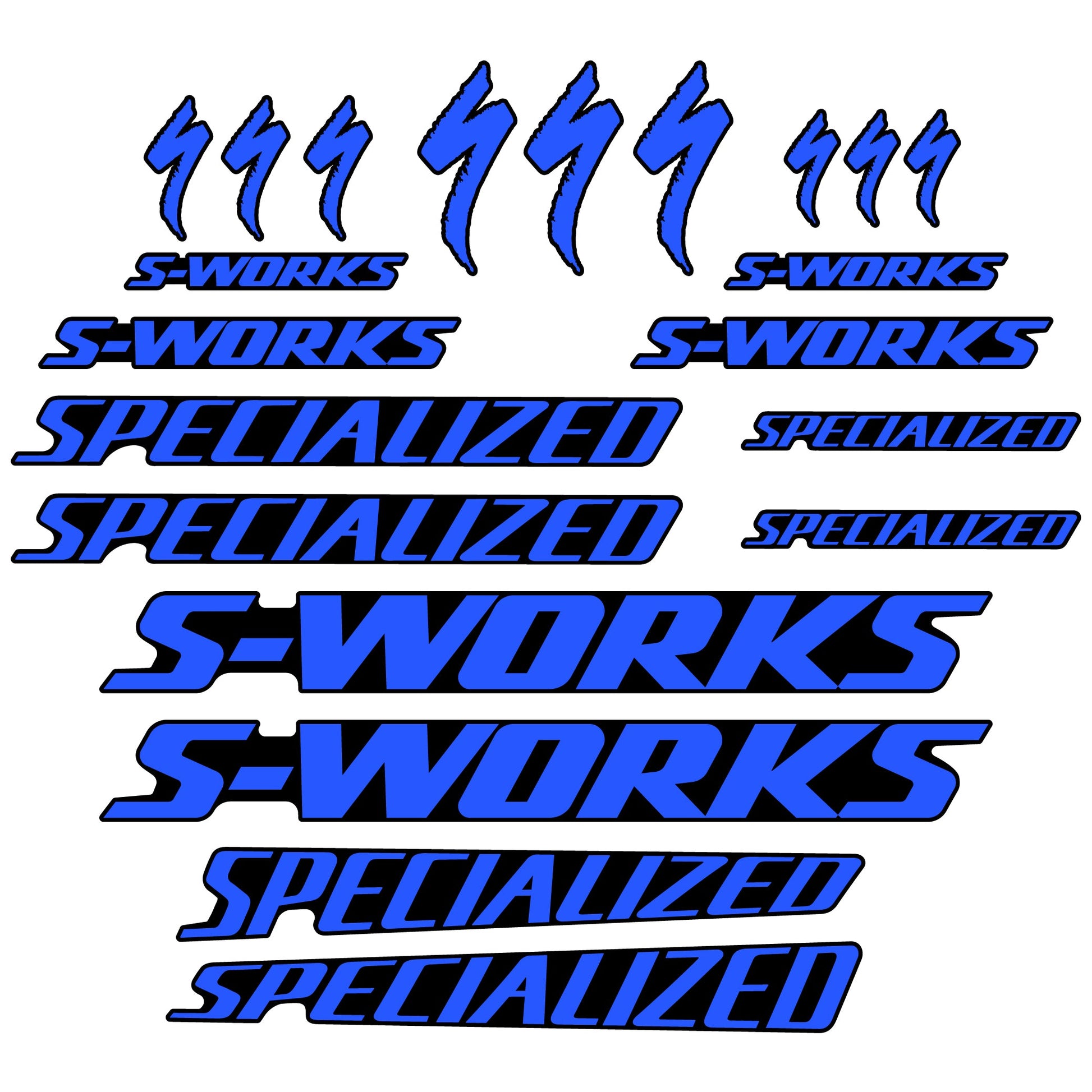 Stickers Specialized compatibles Autocollants cadre