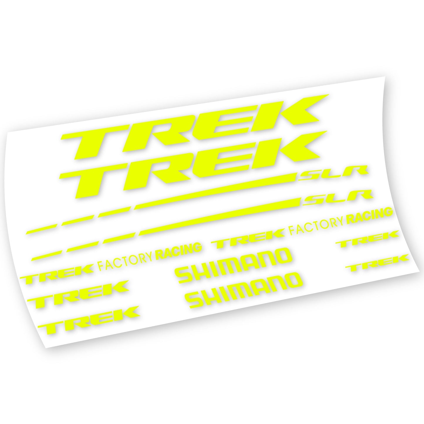 Stickers Trek Factory Racing Team compatibles Autocollants cadre