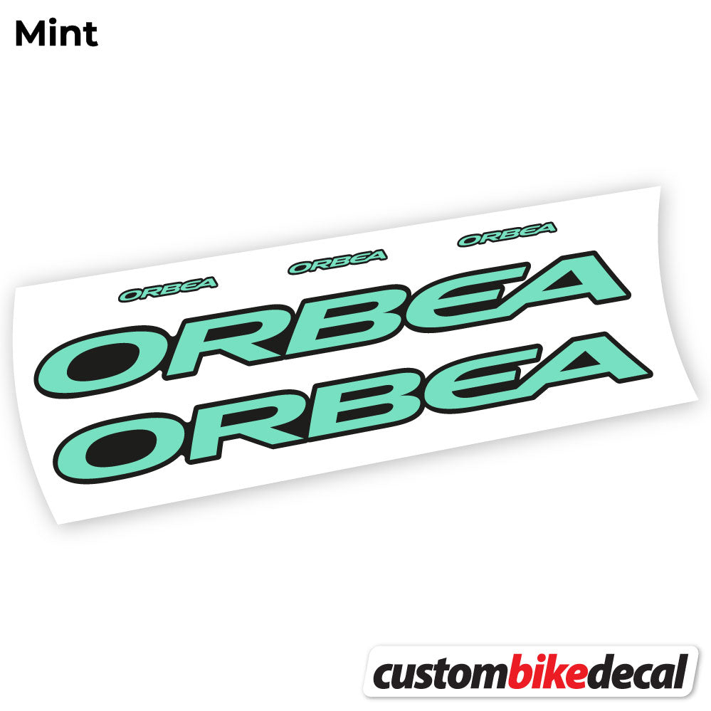 Mint decal for Orbea Oiz 2020 Square frame – bike sticker vinyl