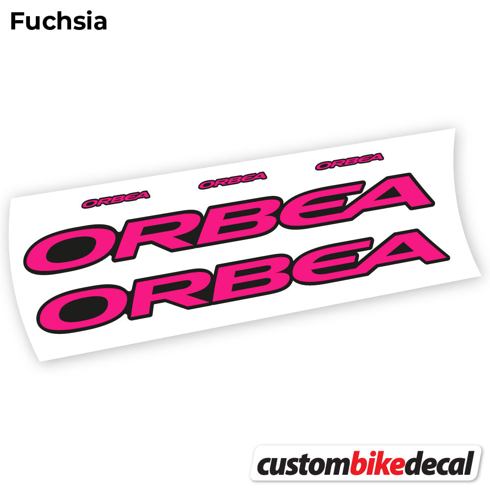 Fuchsia decal for Orbea Oiz 2020 Square frame – bike sticker vinyl
