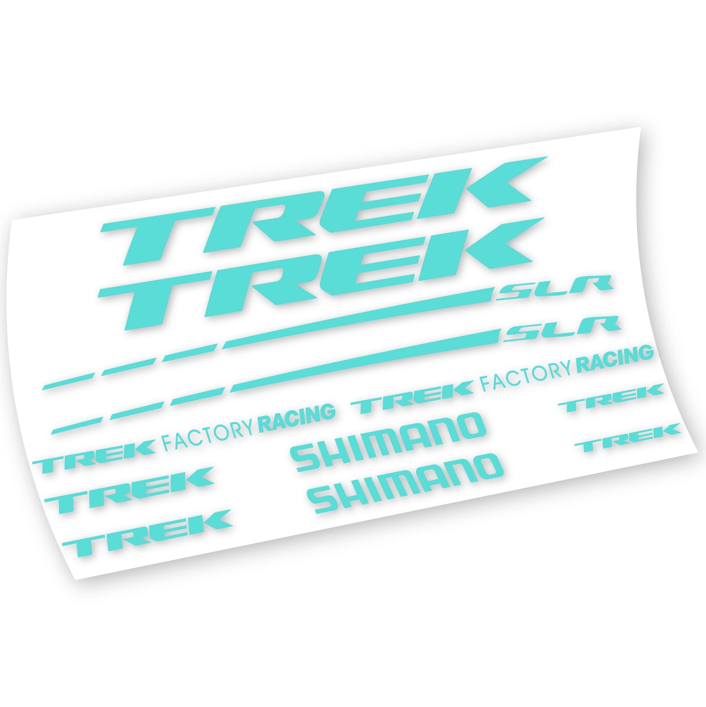 Stickers Trek Factory Racing Team compatibles Autocollants cadre