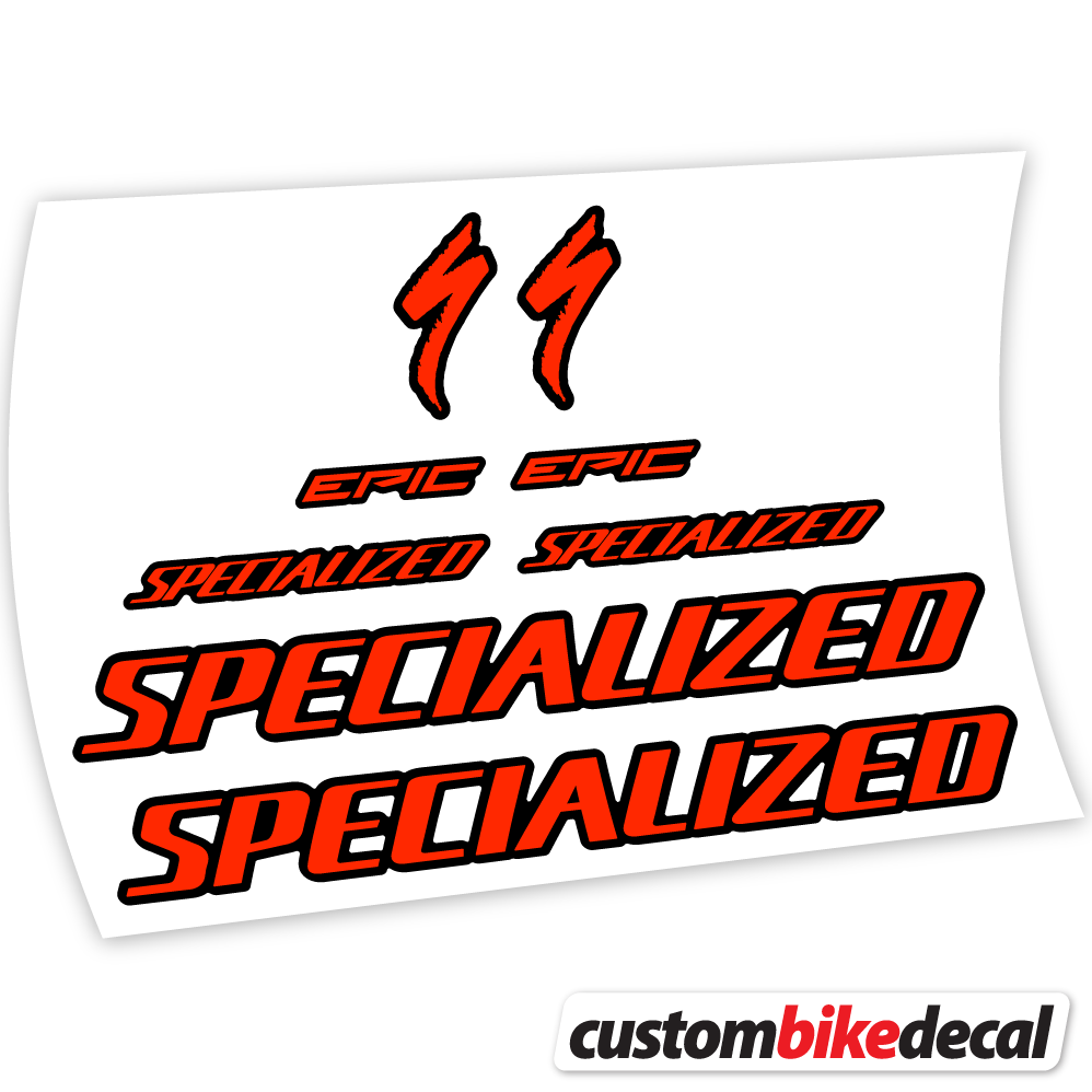 Decal for Specialized Epic Expert Carbon 2020 frame – bike sticker vinyl, view 19