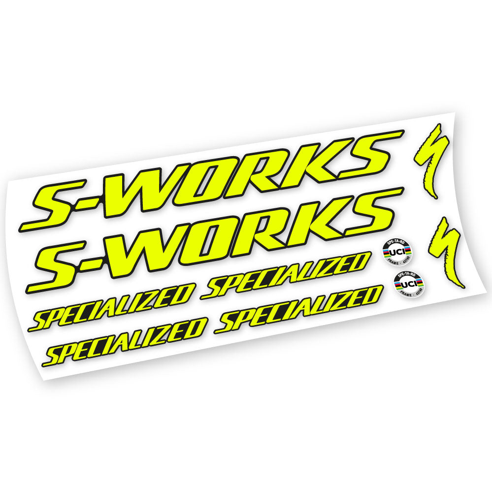 Stickers Specialized SWorks Tarmac SL7 2021 2023 Road Vinyl Stickers Autocollants cadre Route