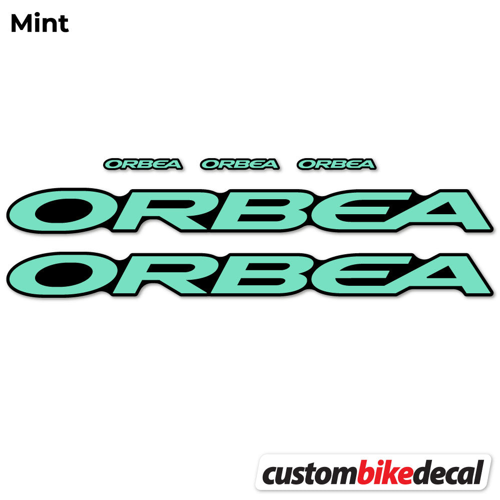 Mint decal for Orbea Oiz M10 2021 VEC frame – bike sticker vinyl