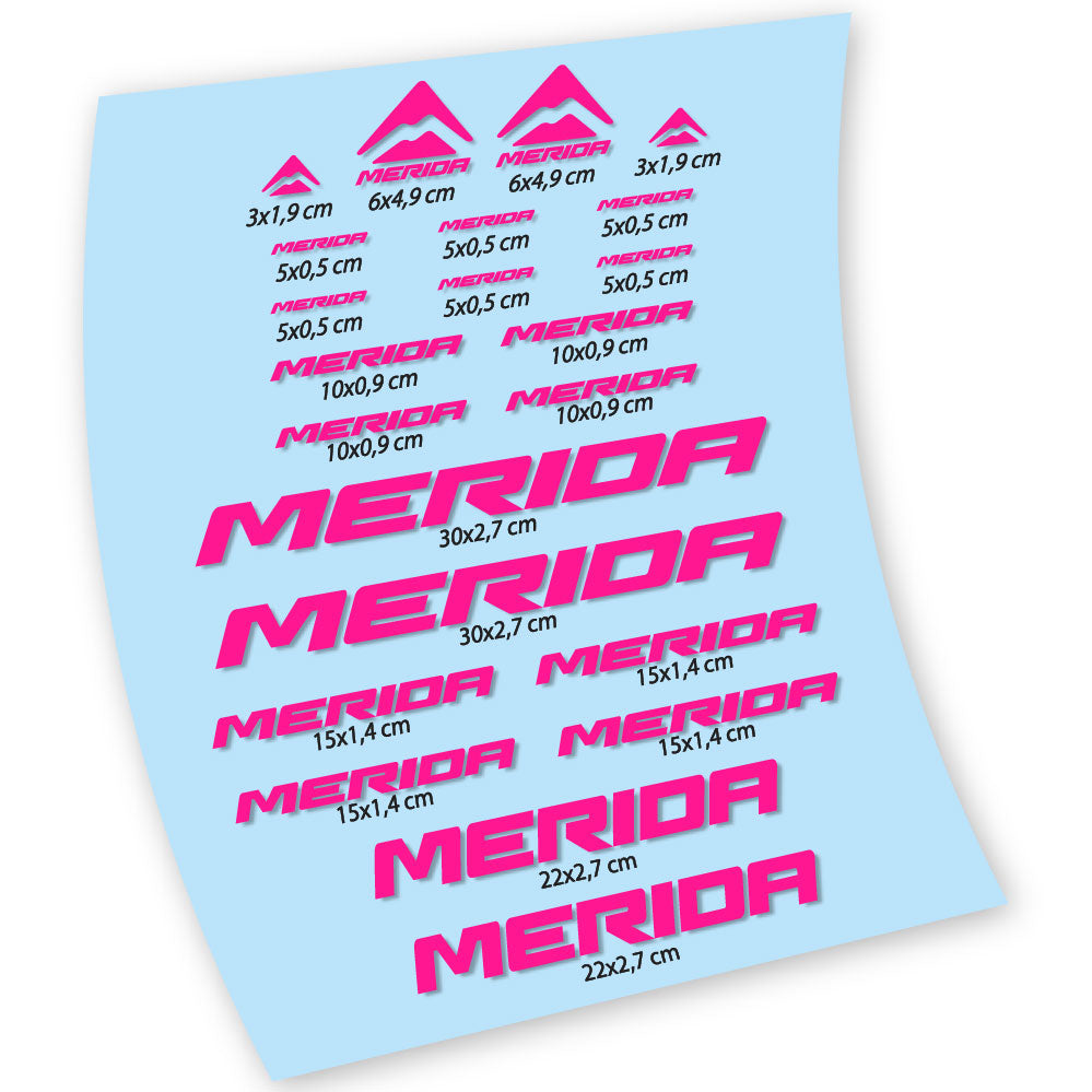 Stickers Merida. compatibles Autocollants cadre