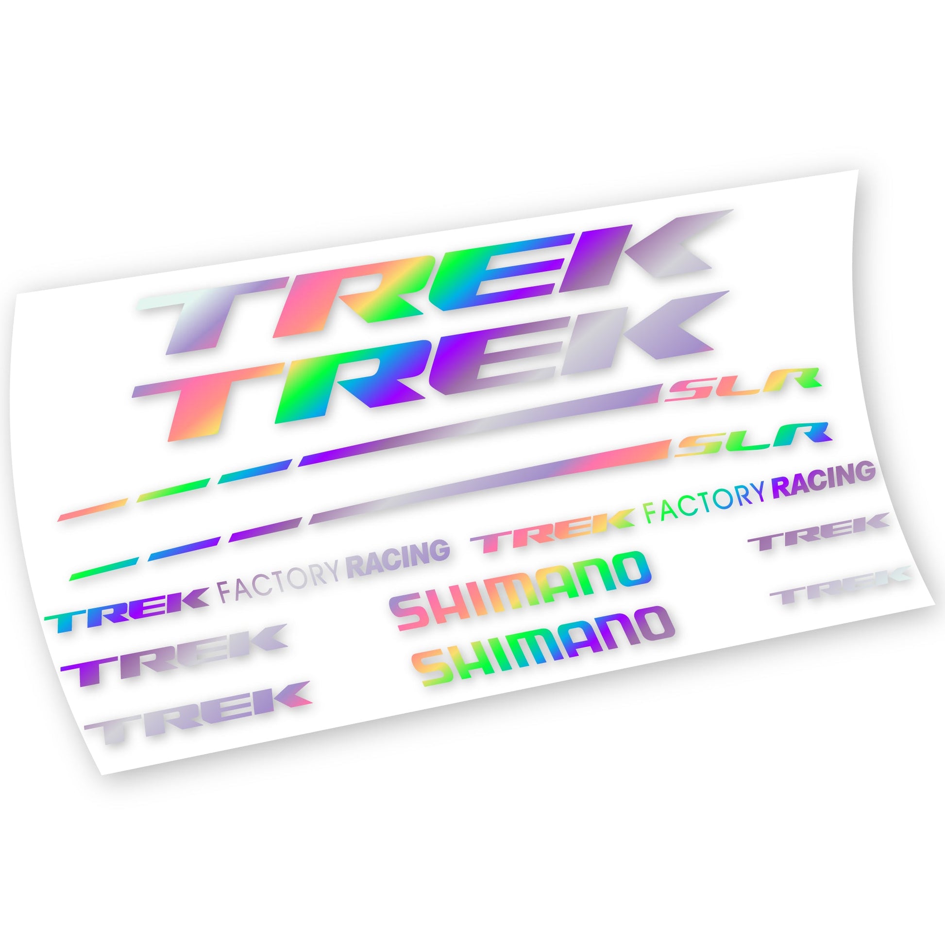 Stickers Trek Factory Racing Team compatibles Autocollants cadre