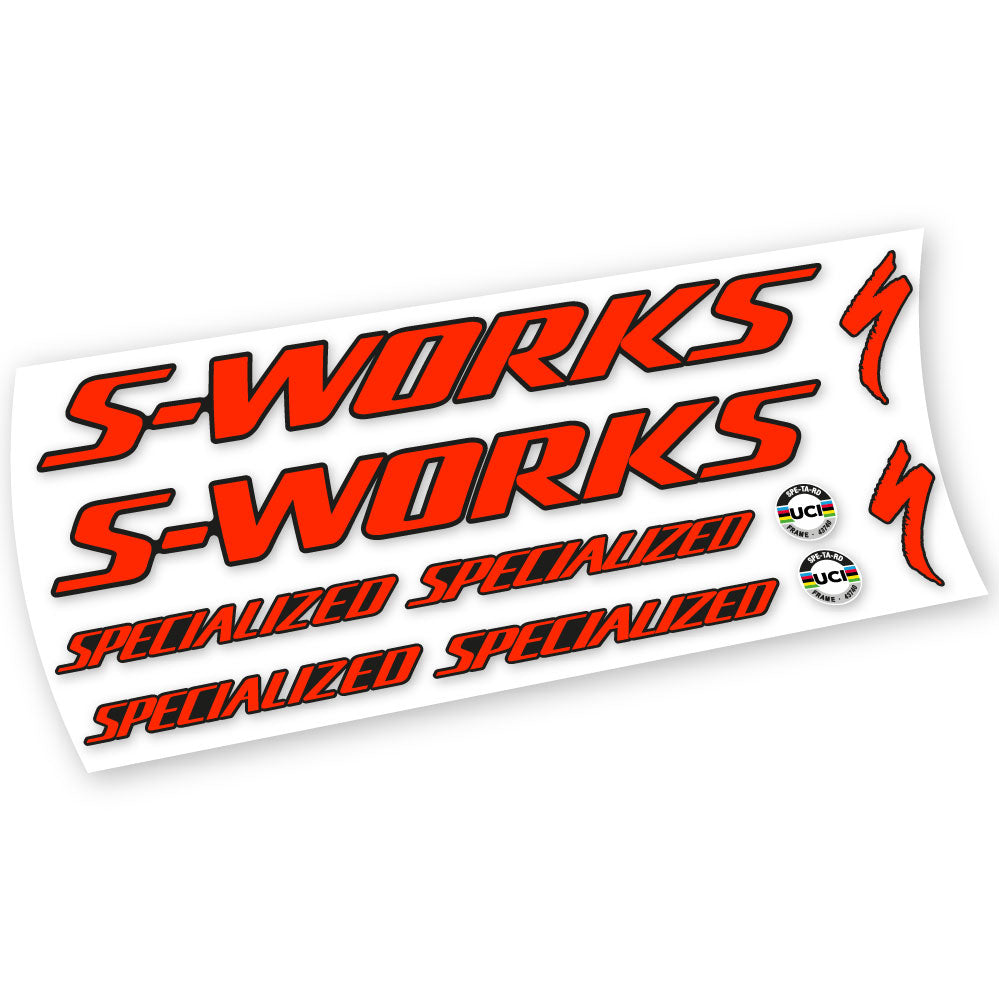 Stickers Specialized SWorks Tarmac SL7 2021 2023 Road Vinyl Stickers Autocollants cadre Route