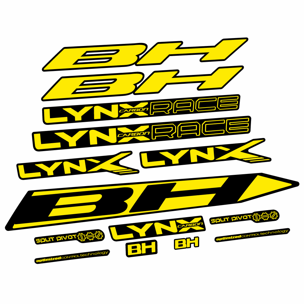 Stickers BH lynx Race 7.5 2020 compatibles Autocollants cadre