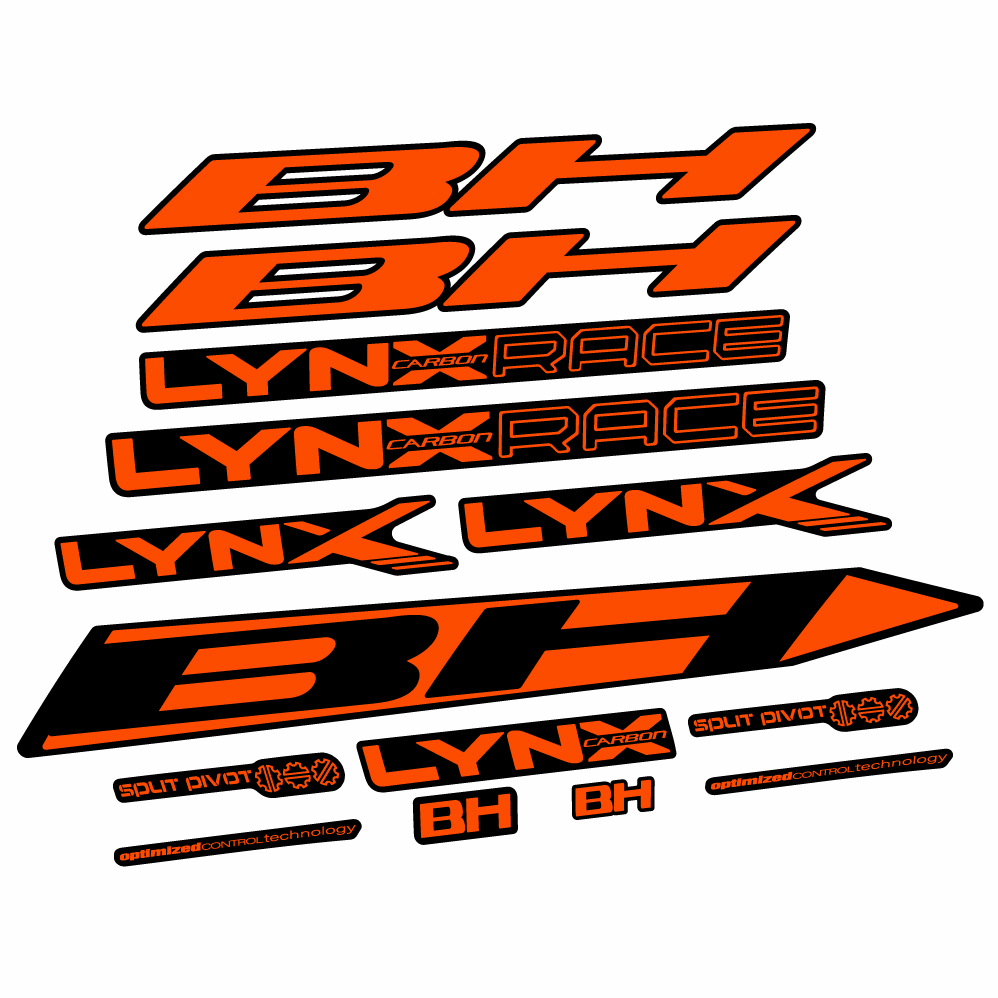 Stickers BH lynx Race 7.5 2020 compatibles Autocollants cadre
