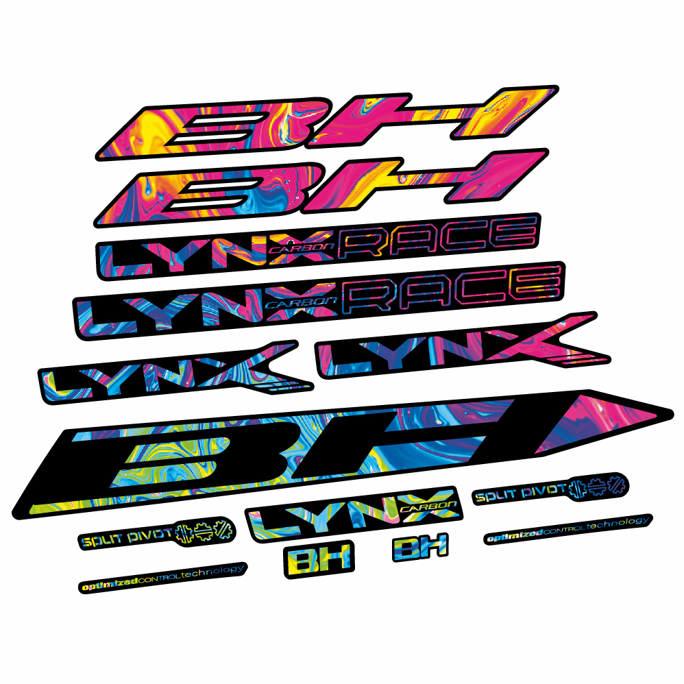 Stickers BH lynx Race 7.5 2020 compatibles Autocollants cadre