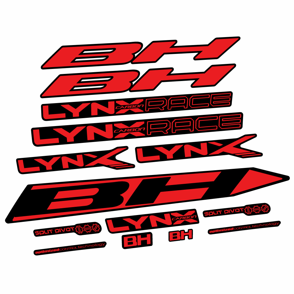 Stickers BH lynx Race 7.5 2020 compatibles Autocollants cadre