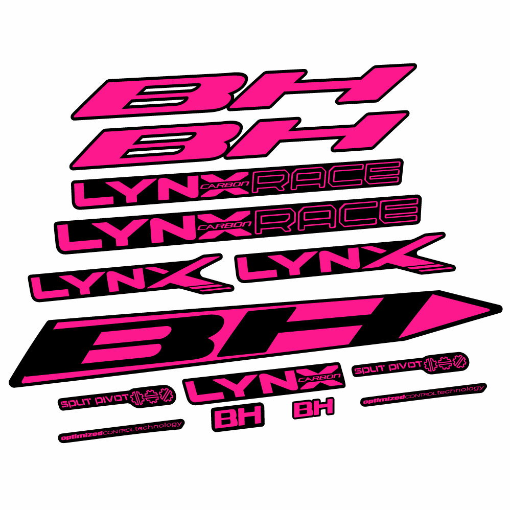 Stickers BH lynx Race 7.5 2020 compatibles Autocollants cadre