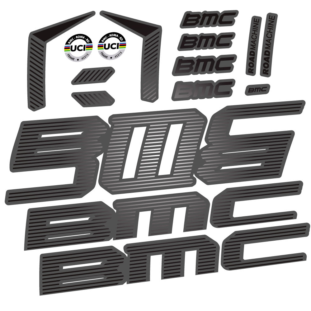 Stickers BMC Road Machine 01 FIVE Endurance 2022 compatibles Autocollants cadre Route