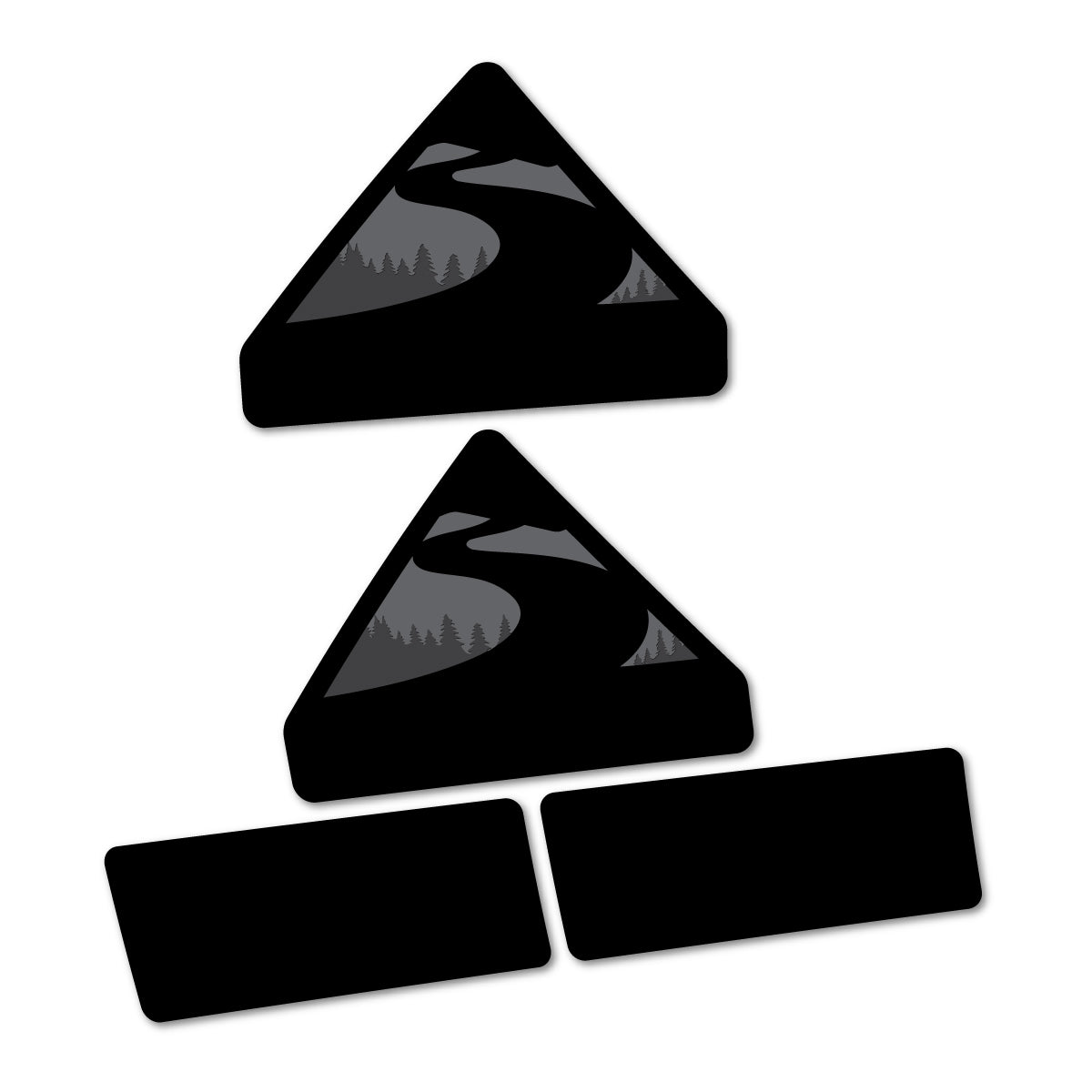 Stickers compatibles Bowhead RX 2026 pour cadre – autocollants vinyle - Blanc