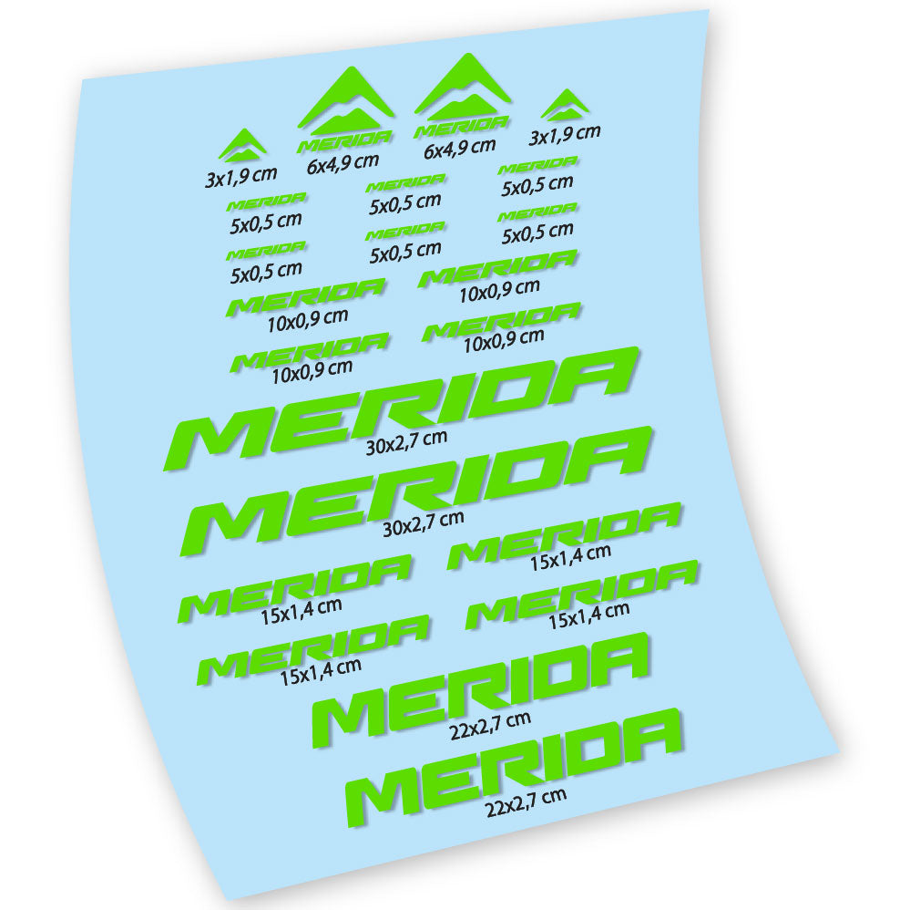 Stickers Merida. compatibles Autocollants cadre