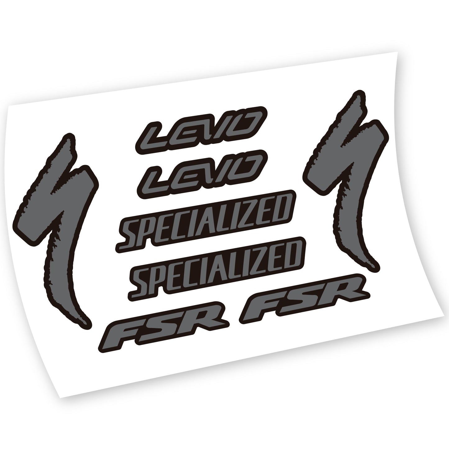 Stickers Specialized Levo FSR compatibles Autocollants cadre