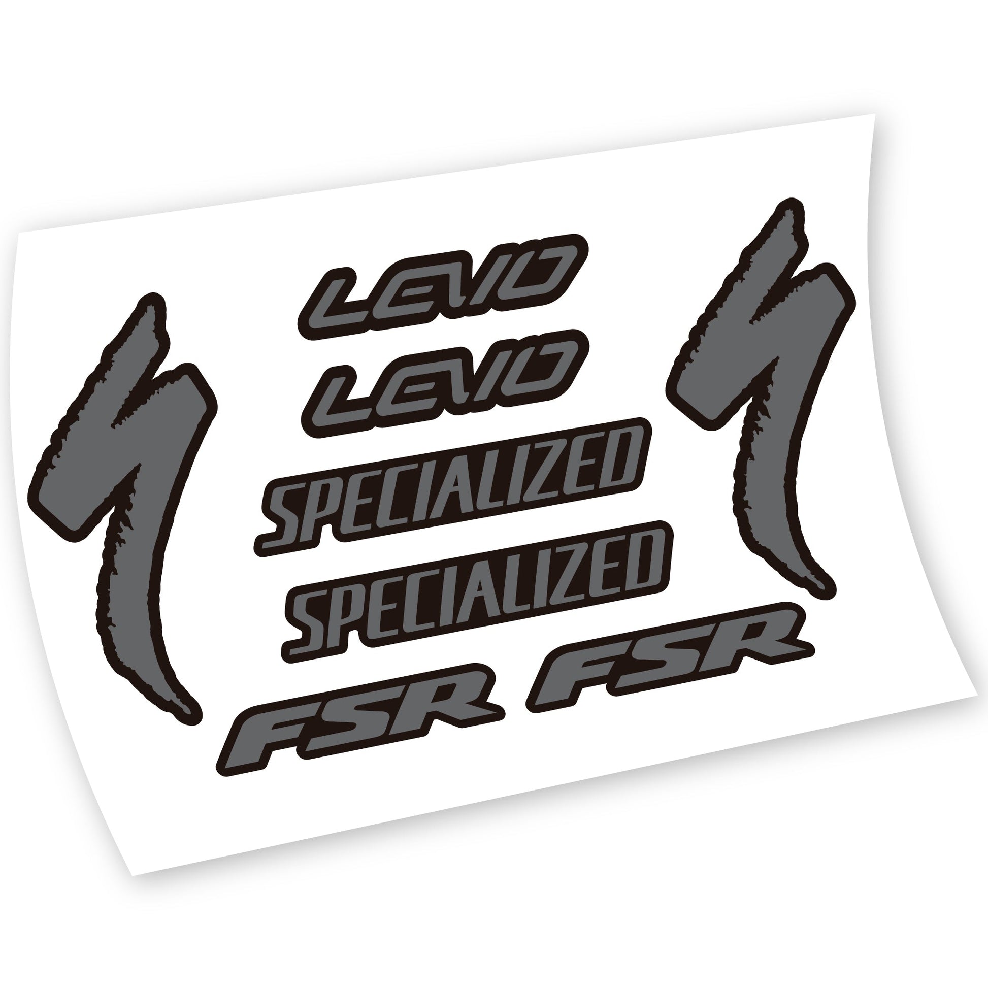Stickers Specialized Levo FSR compatibles Autocollants cadre