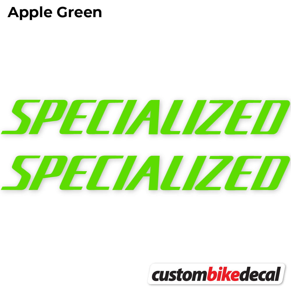 Apple Green decal for Specialized Square frame – bike sticker vinyl