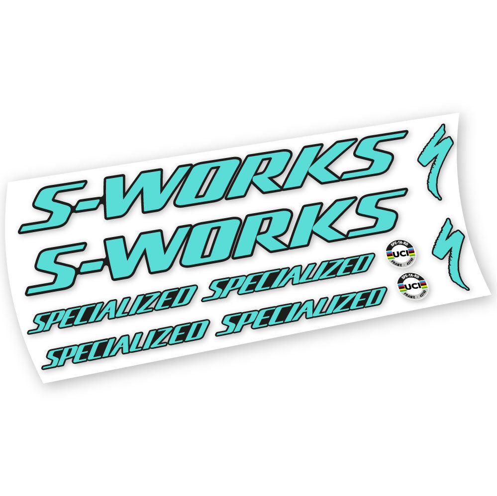 Stickers Specialized SWorks Tarmac SL7 2021 2023 Road Vinyl Stickers Autocollants cadre Route