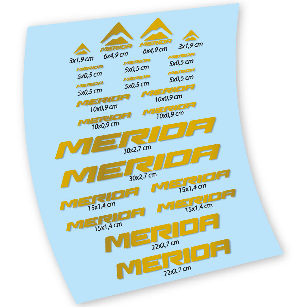 Stickers Merida. compatibles Autocollants cadre