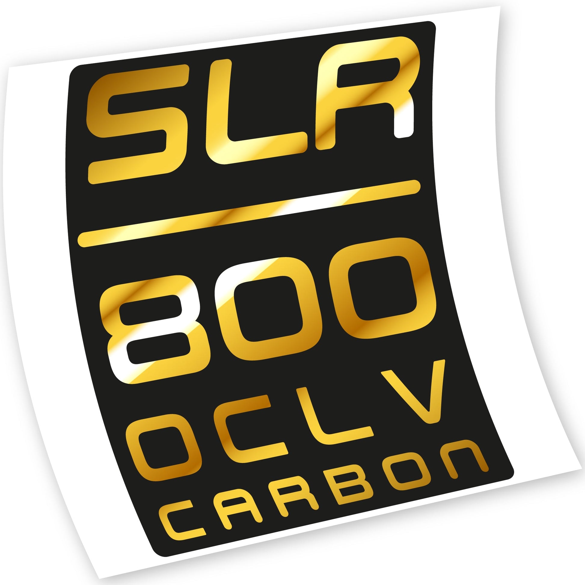 Stickers Trek SLR 800 OCLV Carbon compatibles Autocollants cadre