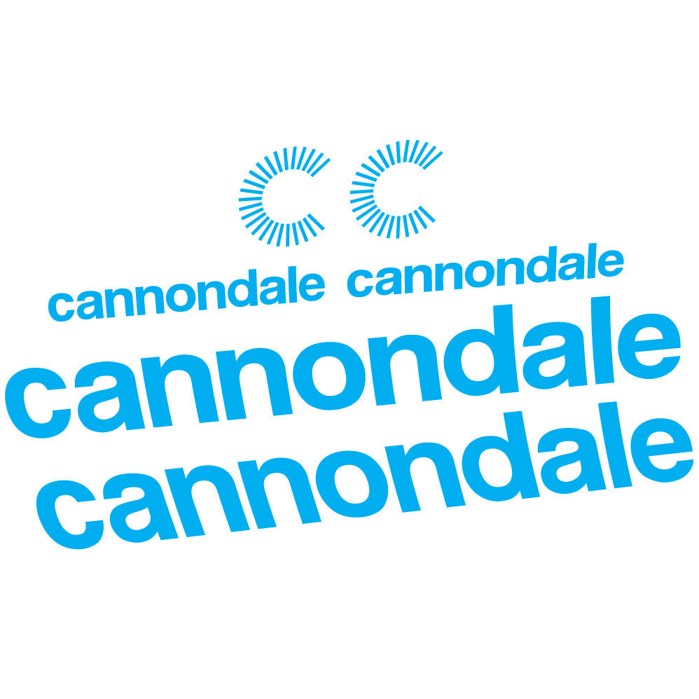 Stickers Cannondale compatibles - Autocollants cadre vélo