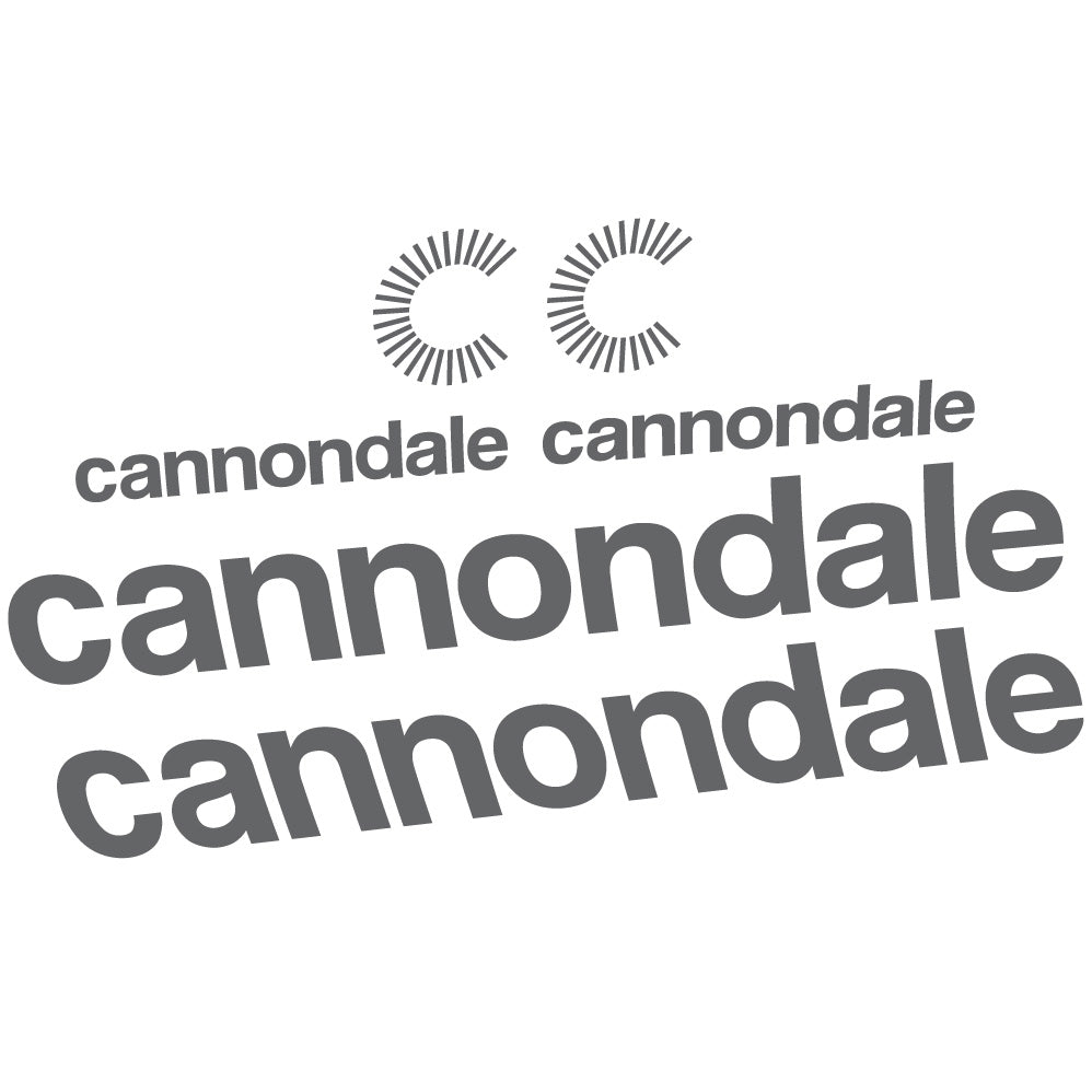 Stickers Cannondale compatibles Autocollants cadre
