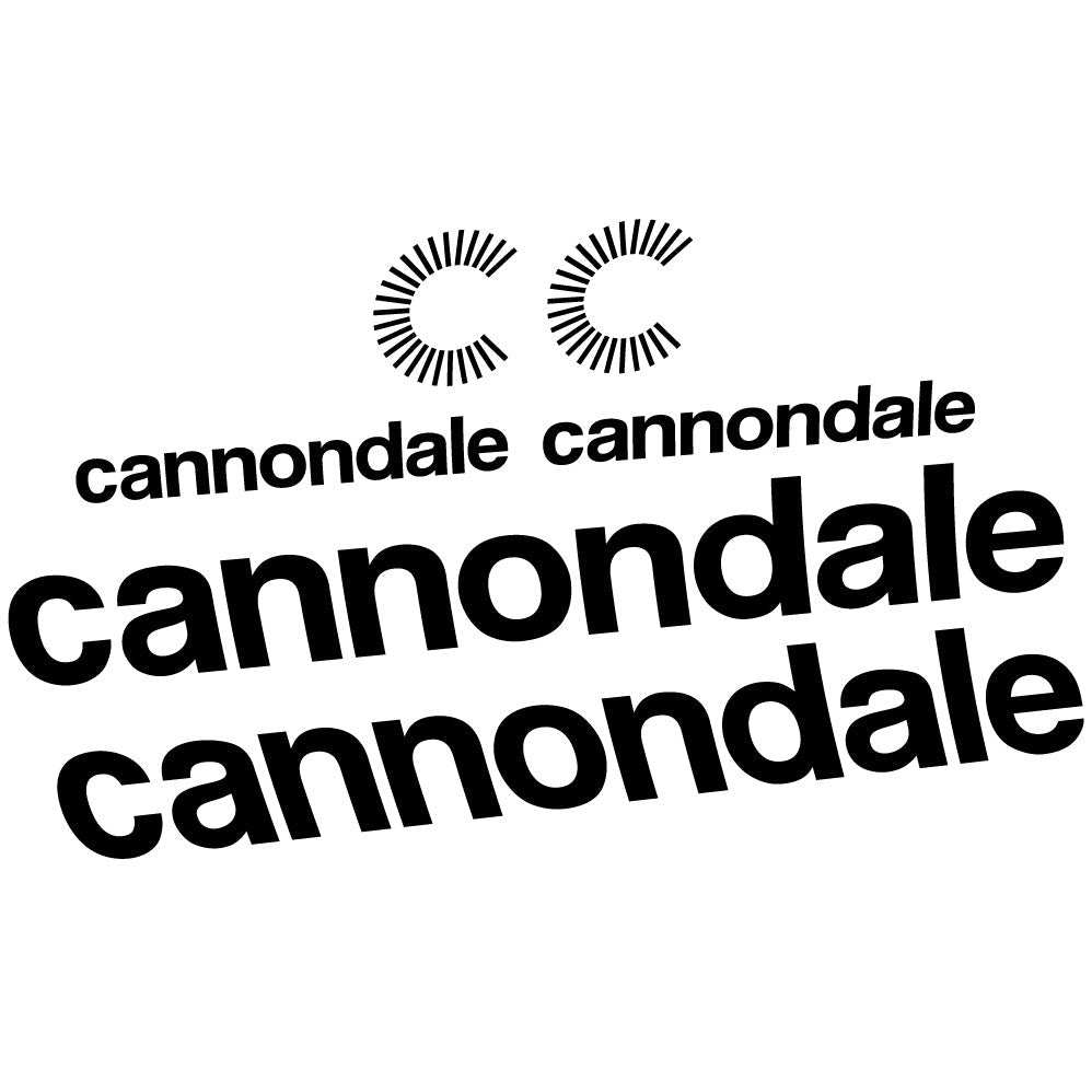 Stickers Cannondale compatibles - Autocollants cadre vélo