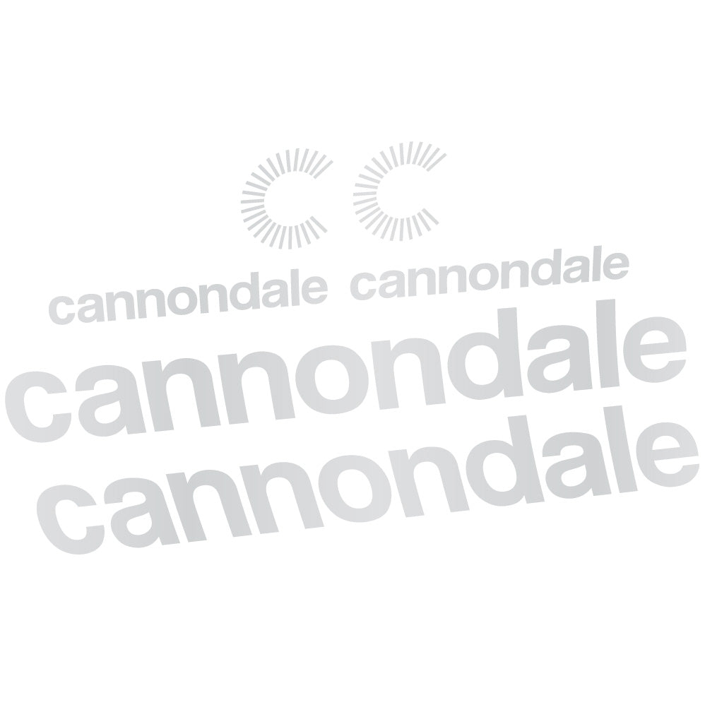 Stickers Cannondale compatibles Autocollants cadre