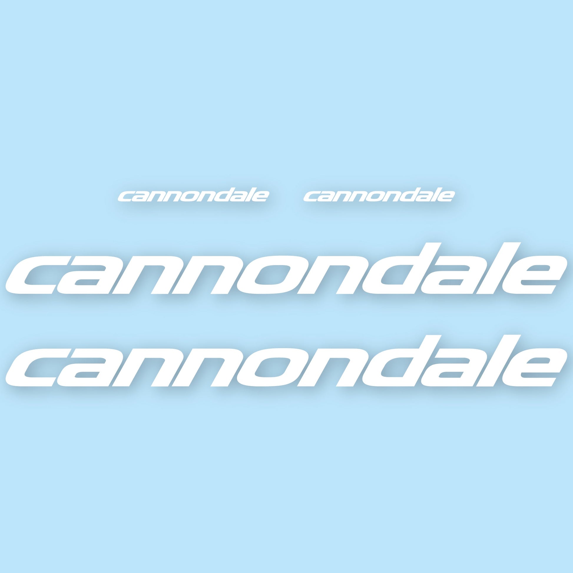 Stickers Cannondale supersix Evo II 2018 compatibles Autocollants cadre